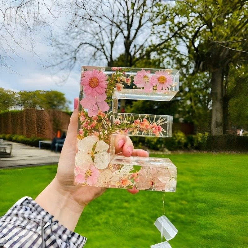 Letter S Art Craft - แม่พิมพ์ซิลิโคนขนาดใหญ่สำหรับหล่อตัวอักษร เหมาะสำหรับงานเรซิ่น งานป้าย งานฝีมือ และของตกแต่งบ้านหรืองานปาร์ตี้ ทำจากวัสดุที่ทนทาน