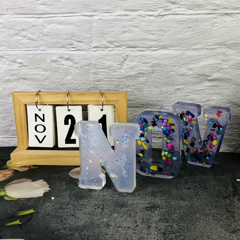 แม่พิมพ์ซิลิโคนขนาดใหญ่สำหรับห - Letter S Art Craft บทวิจารณ์และราคา