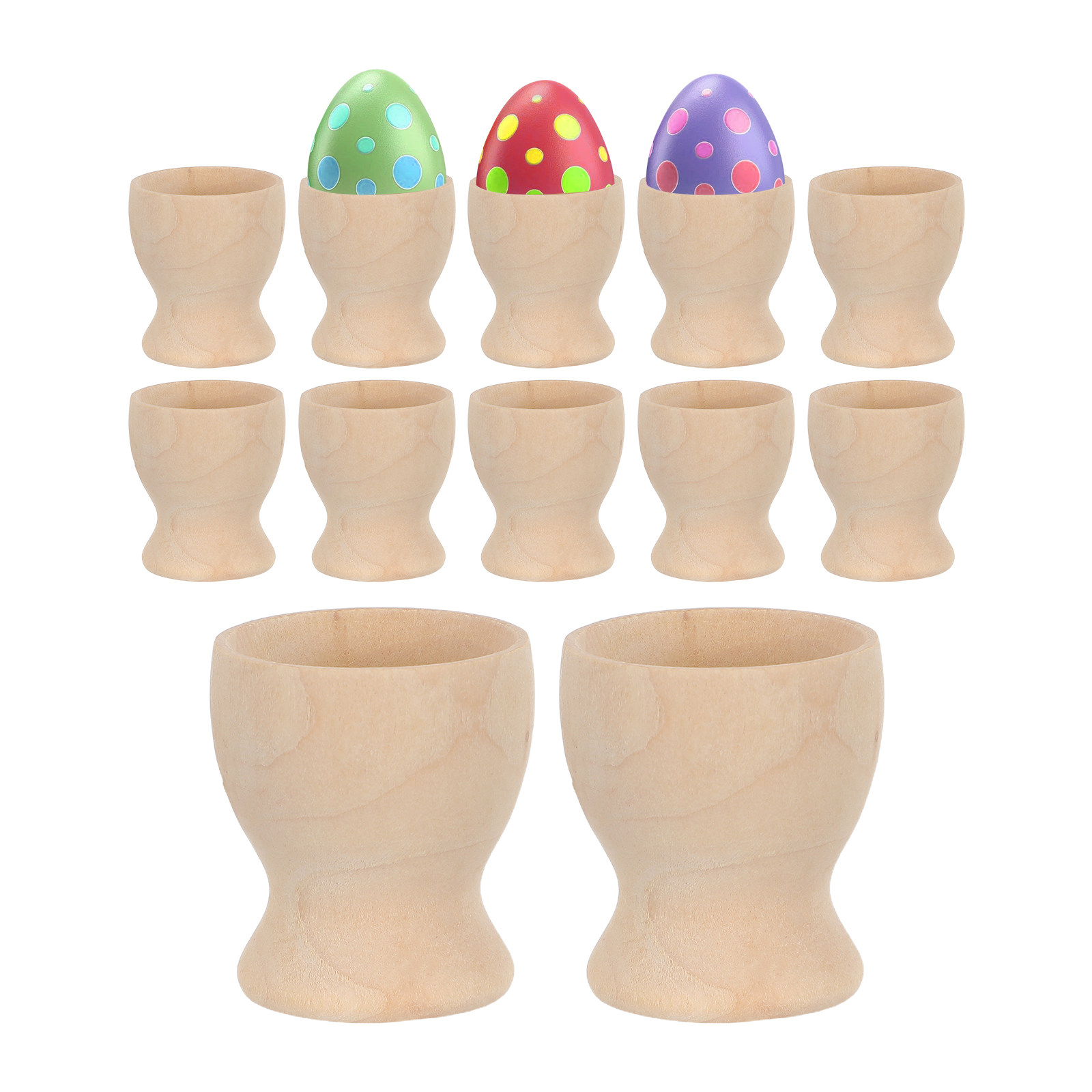 ที่วางไข่ไม้เปล่า 12 ชิ้น รูปท - Art Craft Activities For Preschoolers บทวิจารณ์และราคา