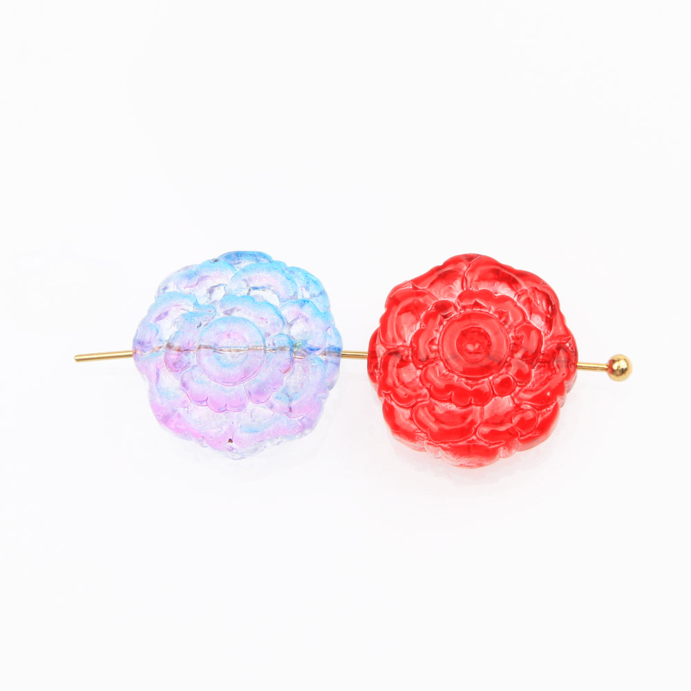 30pcs Rose ดอกไม้ลูกปัดสําหรับ - Art Craft Rose บทวิจารณ์และราคา