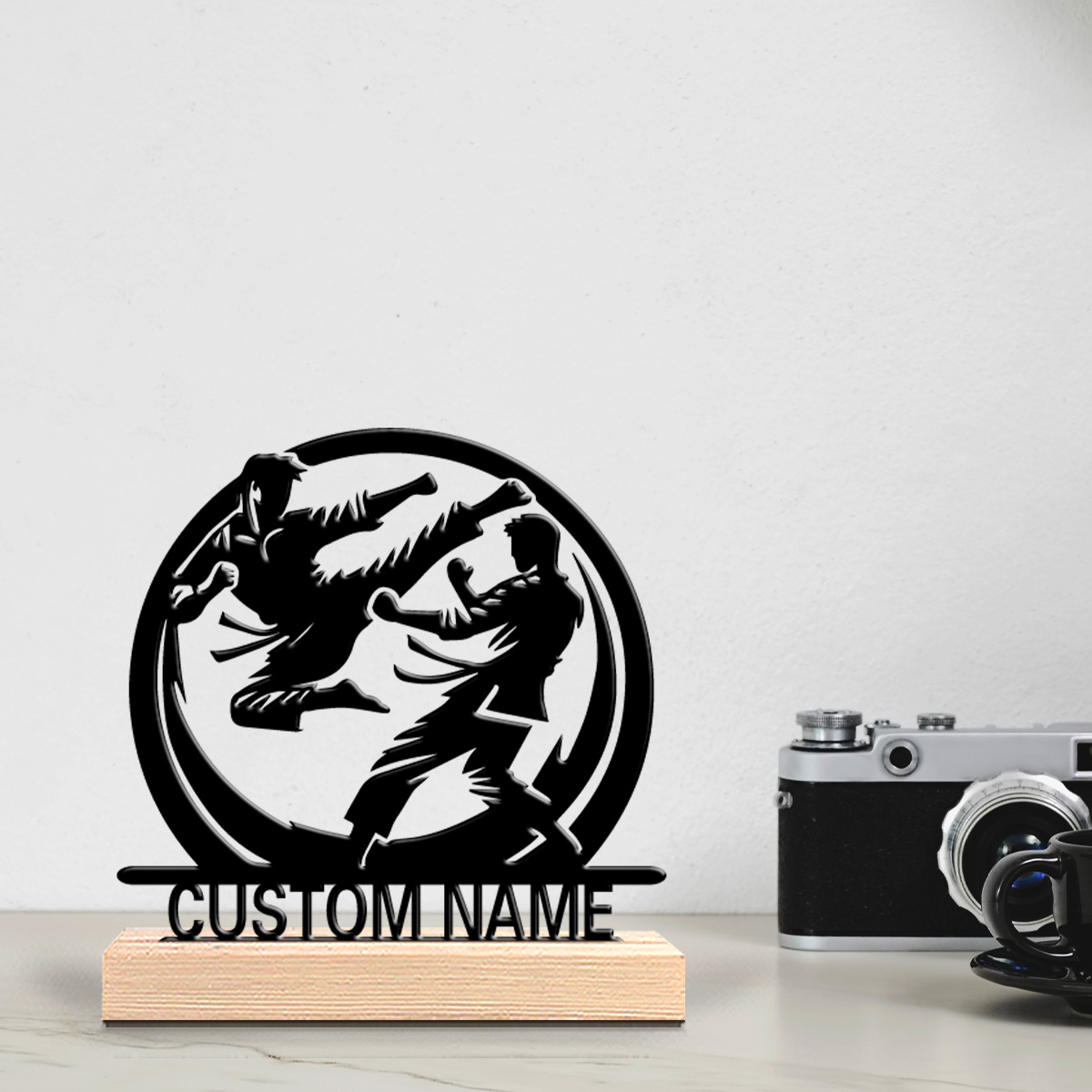 ของตกแต่งโลหะรูปเทควันโดแบบกำห - Letter S Art Craft บทวิจารณ์และราคา