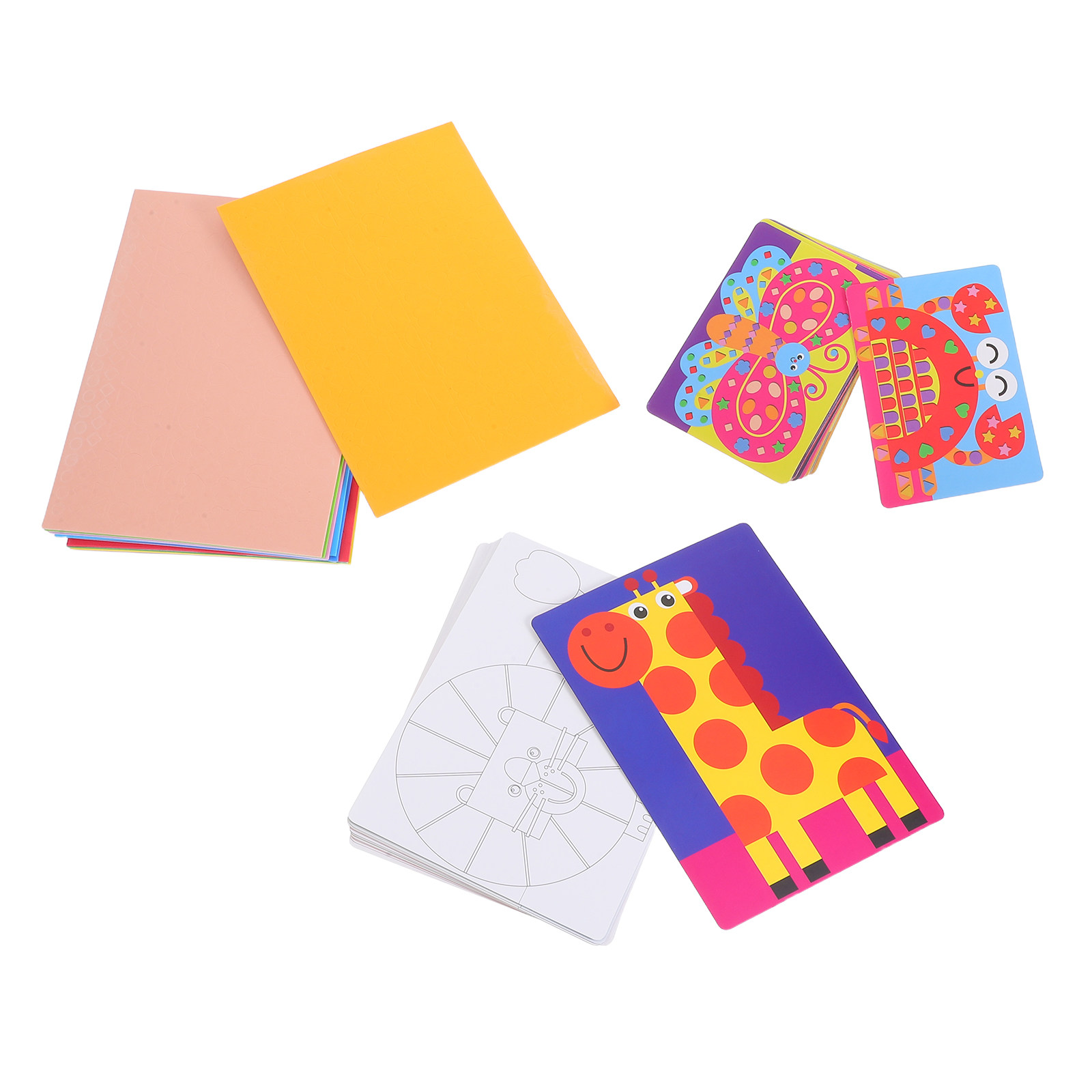 ชุดสติ๊กเกอร์ 3D Eva 1 ชุด ของ - Art Craft Activities For Preschoolers บทวิจารณ์และราคา