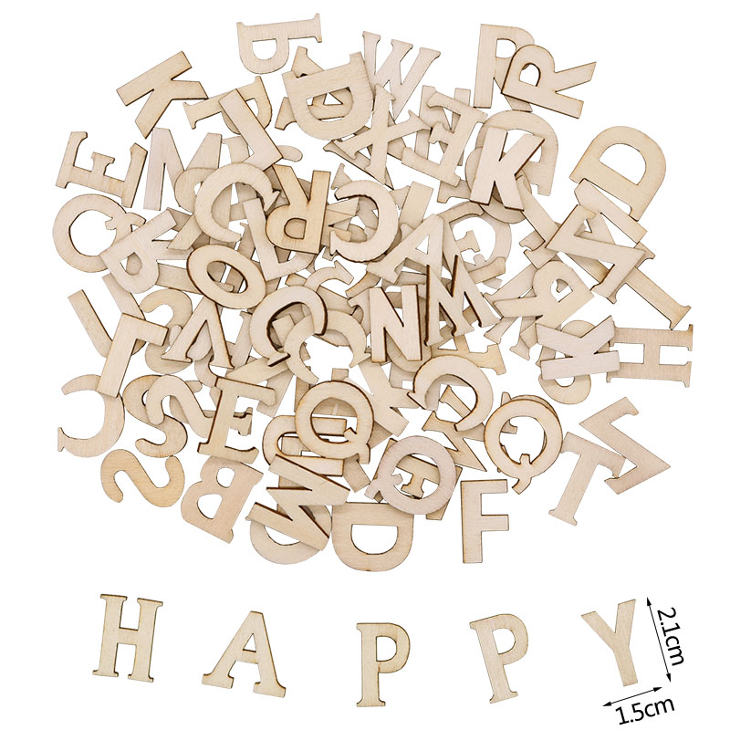 100 ชิ้นไม้ตัวอักษรภาษาอังกฤษต - Letter S Art Craft บทวิจารณ์และราคา