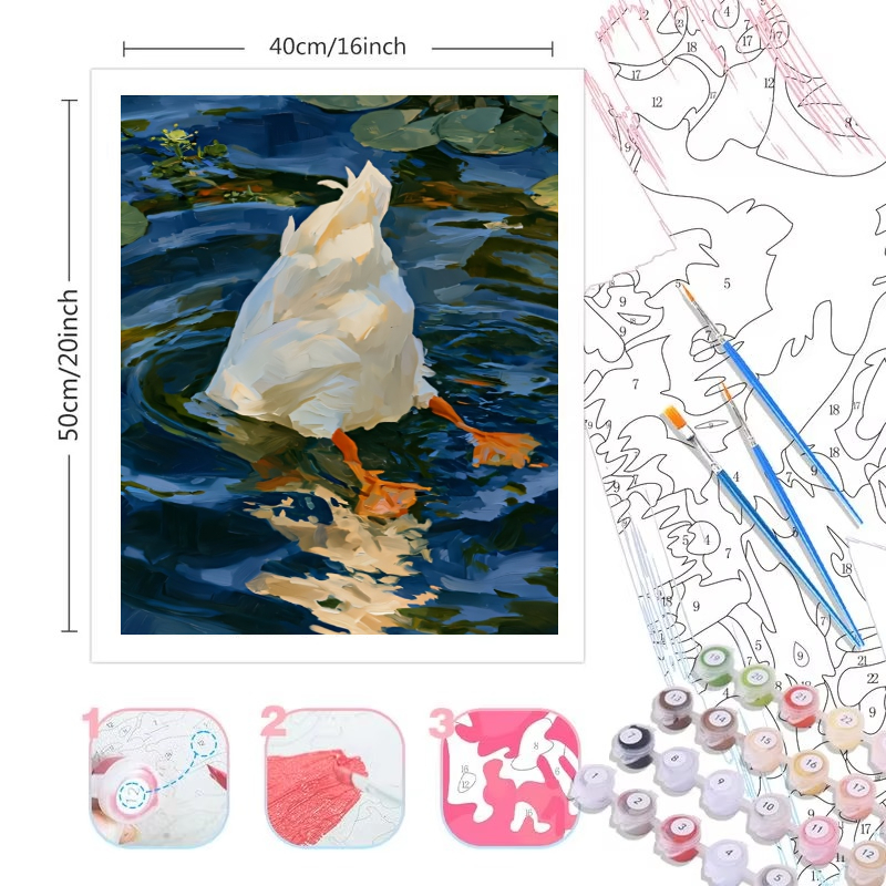 ชุดระบายสีตามตัวเลขสำหรับผู้ให - Letter S Art Craft บทวิจารณ์และราคา