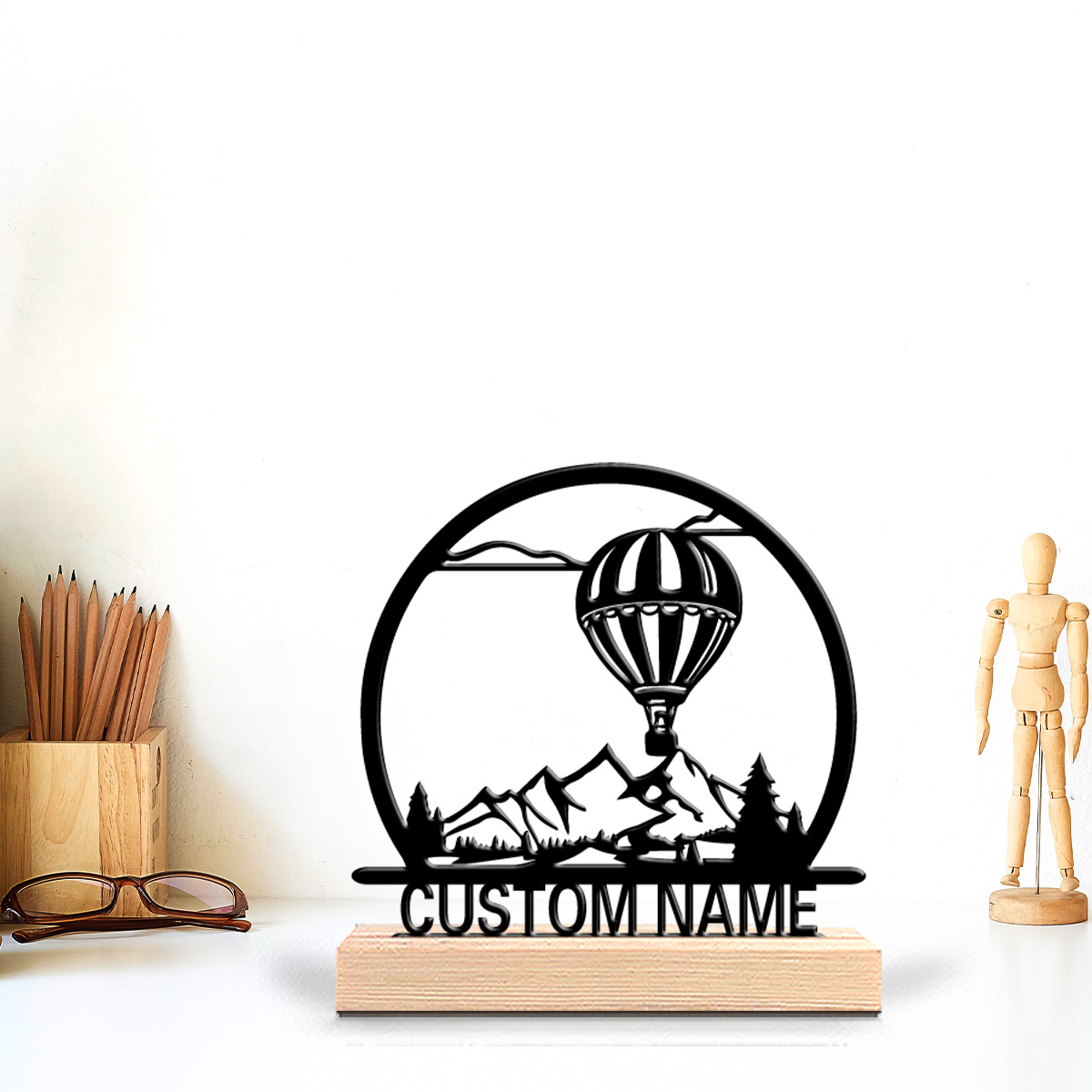 บอลลูนลมร้อน 1 ชิ้น ป้ายชื่อสั - Art Craft Activity บทวิจารณ์และราคา