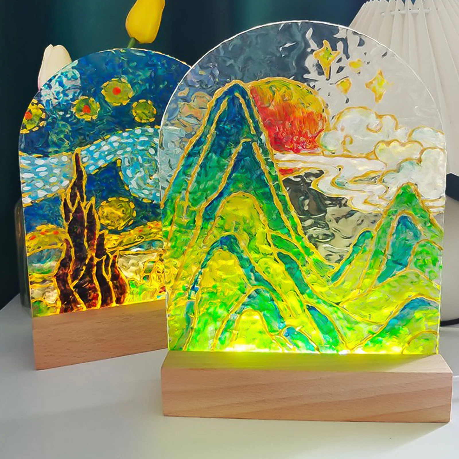 ฐานไม้ LED สำหรับตกแต่งเรซิ่น  - Light Art And Craft บทวิจารณ์และราคา