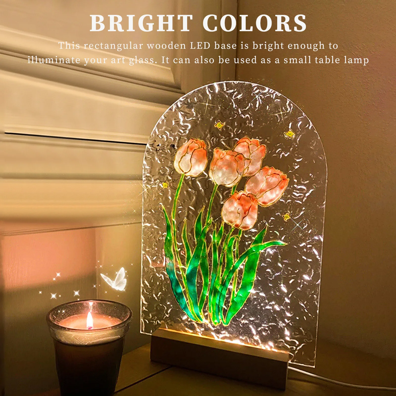 ฐานไม้ LED สำหรับตกแต่งเรซิ่น  - Light Art And Craft บทวิจารณ์และราคา