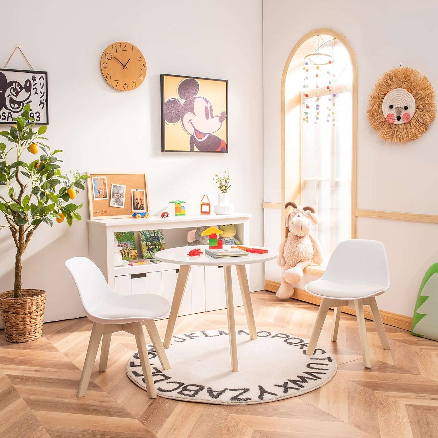 ชุดโต๊ะและเก้าอี้เด็ก 3 ชิ้น โ - Art Craft Activities For Preschoolers บทวิจารณ์และราคา