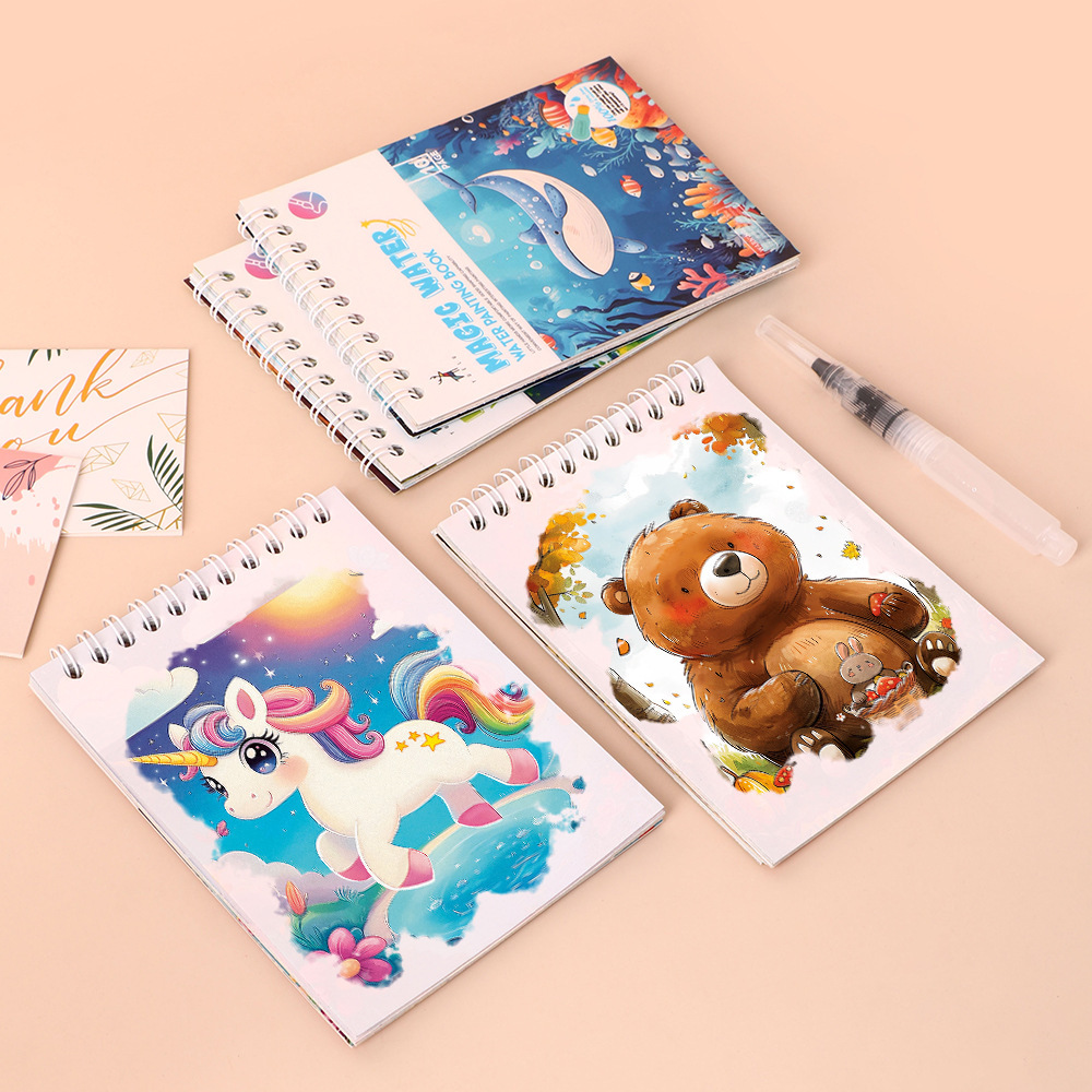 Magic Water Drawing Book for K - Art Craft Activities For Preschoolers บทวิจารณ์และราคา