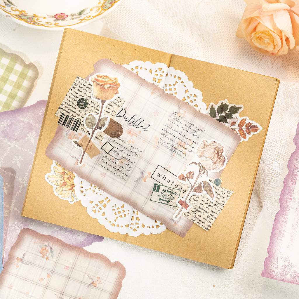 กระดาษสมุดภาพวินเทจ 30 แผ่น อุ - Art Craft Journals บทวิจารณ์และราคา