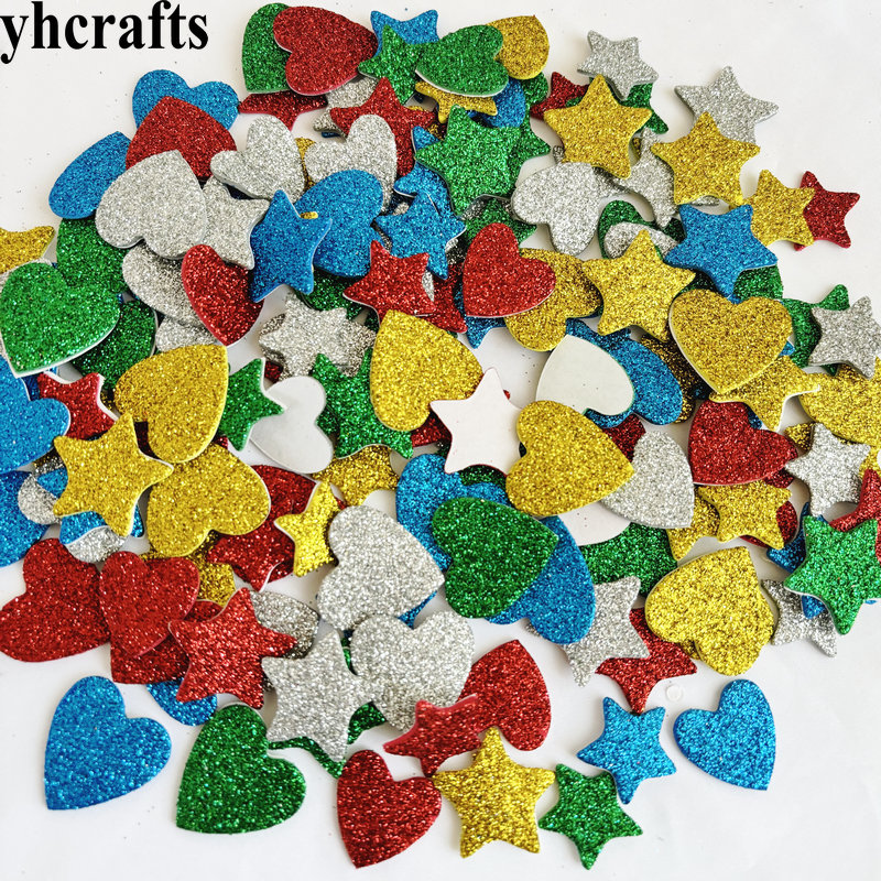 150ชิ้น/ล็อตสติกเกอร์ดาวระยิบร - Art Craft Kindergarten บทวิจารณ์และราคา