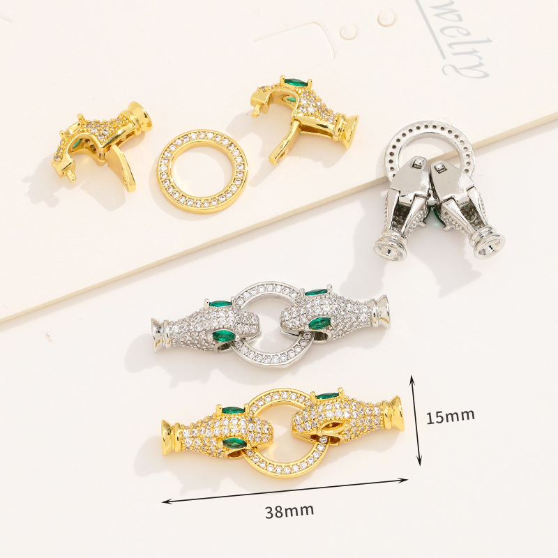 ตัวล็อคแบบตัวหนีบชุบทอง 18K ยี - Art Craft Activity บทวิจารณ์และราคา