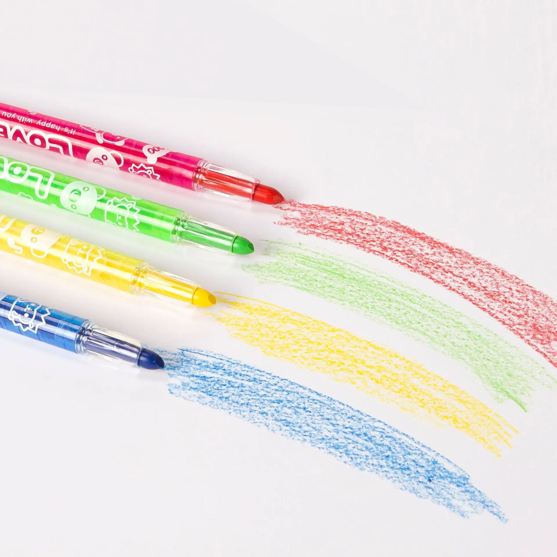 ชุดสีเทียนหมุนได้ 24/12 ชิ้น ย - Art Craft Kindergarten บทวิจารณ์และราคา