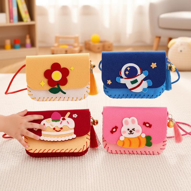 ชุดทำกระเป๋าผ้าสักหลาดสำหรับเด - Art Craft Toys บทวิจารณ์และราคา
