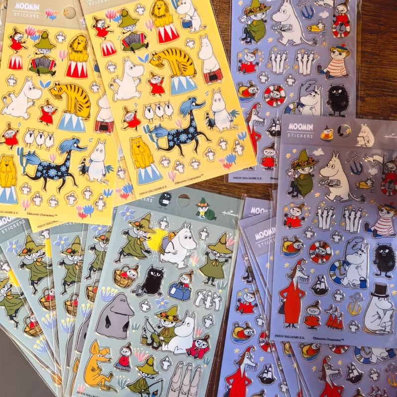 มูมินการ์ตูนสติกเกอร์ตกแต่ง DI - Art Craft Activity บทวิจารณ์และราคา