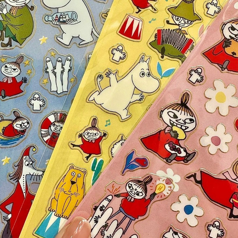 มูมินการ์ตูนสติกเกอร์ตกแต่ง DI - Art Craft Activity บทวิจารณ์และราคา