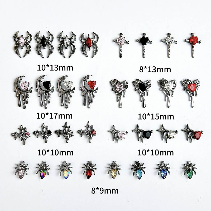 เครื่องประดับเล็บรูปหัวใจไม้กา - Light Art And Craft บทวิจารณ์และราคา